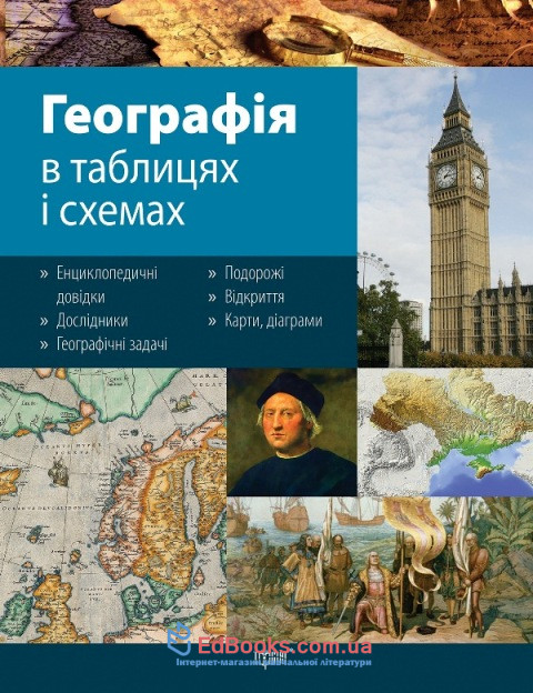 Таблиці та схеми з географії до ЗНО : Мастюх М. Торсінг. купити 0